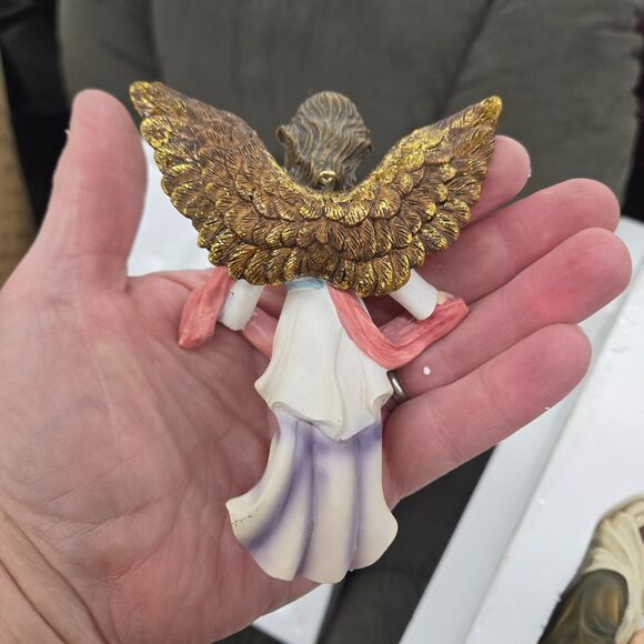 Creche De Noel 13 Piece Nativity Set Kirkland Hand Painted Christmas 915694 S1 - Picture 11 of 16